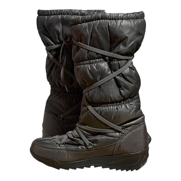 Kamik Luxembourg Waterproof Winter Snow Boots Women's Size 9 Gray Cold Weather - Picture 5 of 7